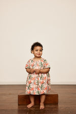 Load image into Gallery viewer, Goldie + Ace - Lulu Cotton Dress - Flamingo Pink
