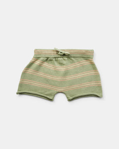 Walnut - Jack Knit Shorts - Fern Stripe