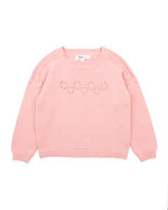 Bebe - Dotti Needle Out Knitted Jumper