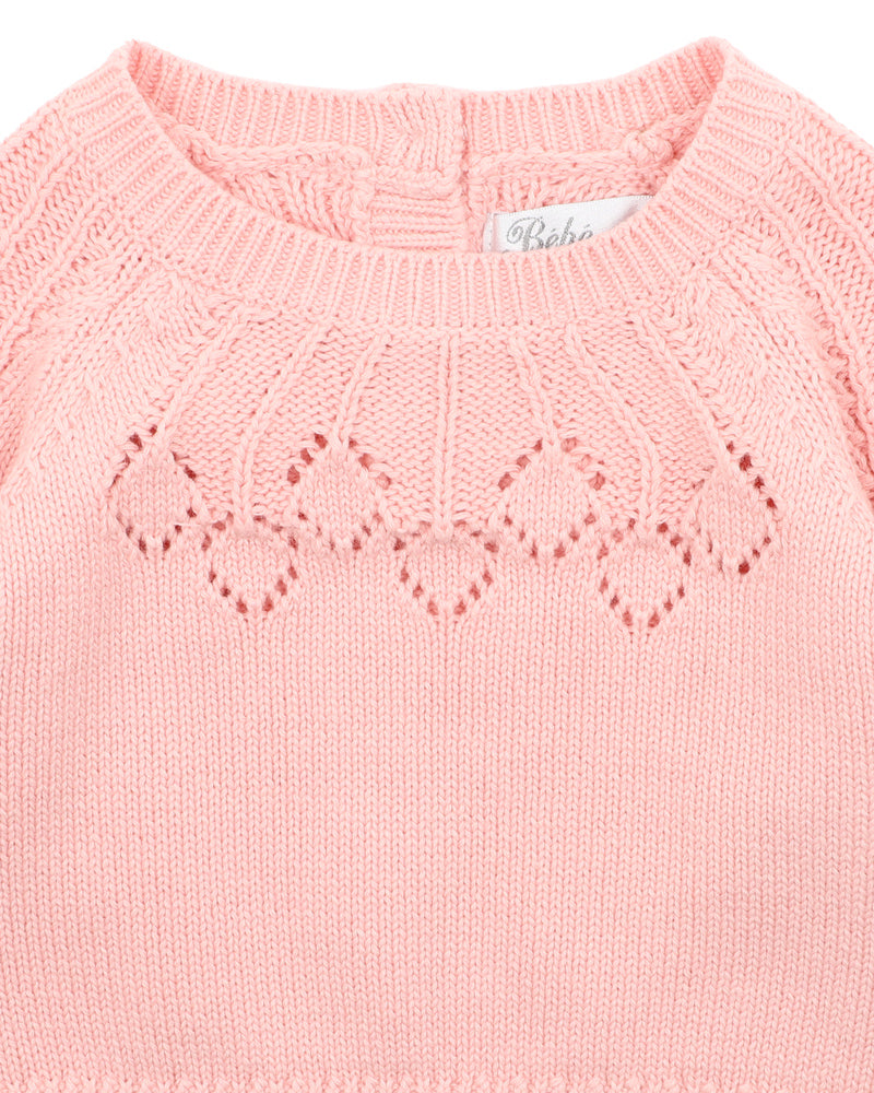 Bebe - Dotti Needle Out Knitted Jumper