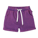 Load image into Gallery viewer, PRE ORDER - Minti - Blasted Track Short - Purple Wash
