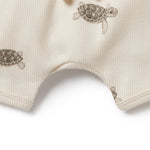 Load image into Gallery viewer, Wilson &amp; Frenchy - Tiny Turtle Organic Tie Front Short
