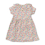 Load image into Gallery viewer, Wilson &amp; Frenchy - Tropical Garden Crinkle Ruffle Dress (3-4 Years)
