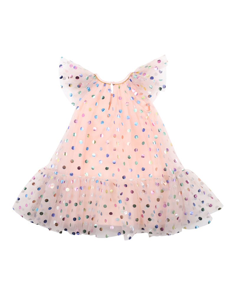 Bebe - Party Spot Tulle Dress (3-7 Yrs)