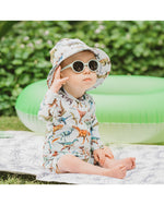 Load image into Gallery viewer, Bebe - Rex Print Long Sleeve Sunsuit

