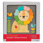 Load image into Gallery viewer, Petit Collage - Little Lion Chunky Wood Puzzle
