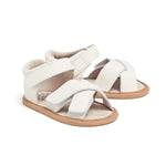 Load image into Gallery viewer, Pretty Brave - Criss-Cross Sandal (Ivory)
