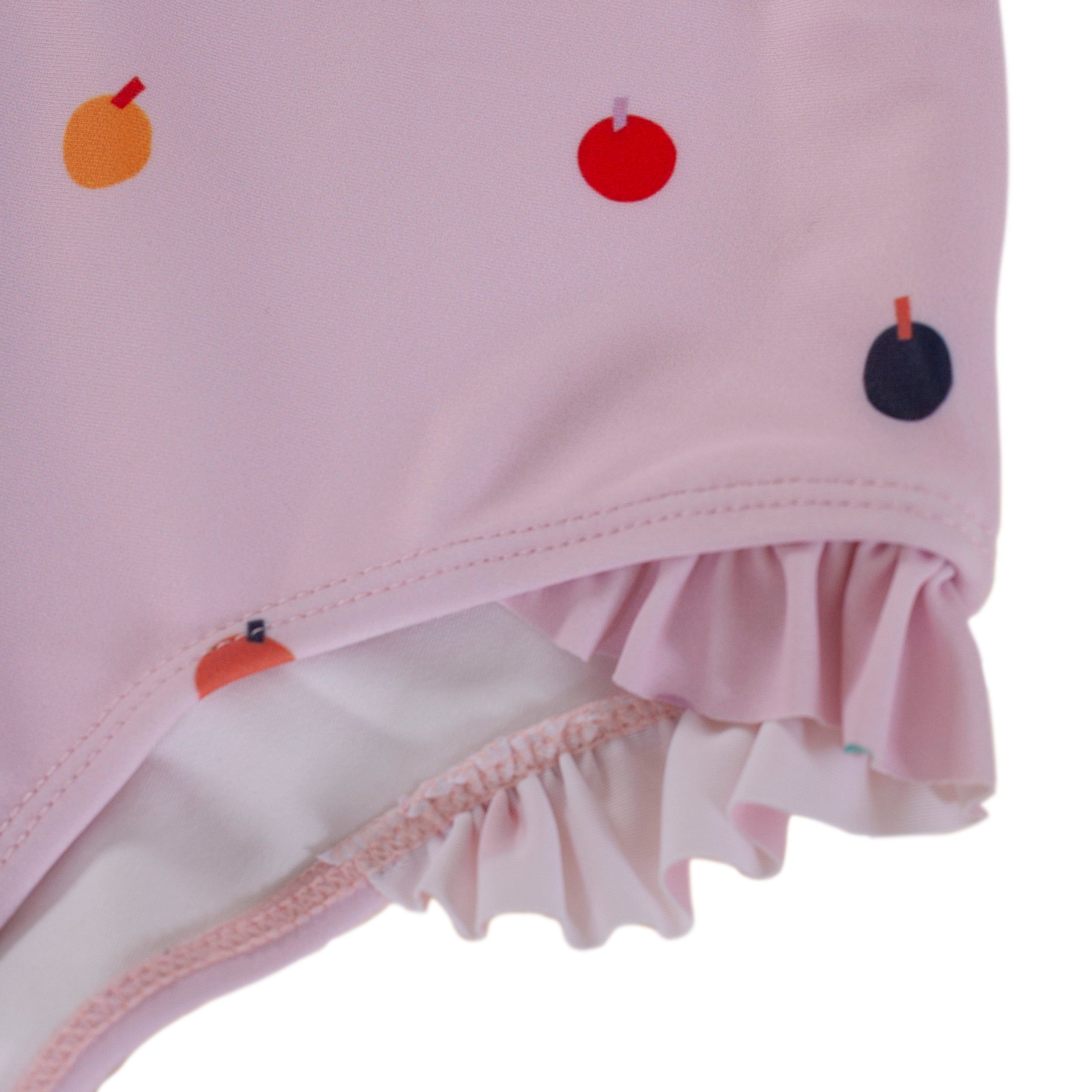 Peggy - Violet Long Sleeve Swimsuit (Balloons Print)