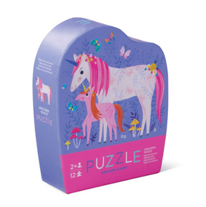 Mini Puzzle 12pc - Unicorn Magic