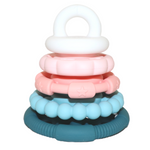 Load image into Gallery viewer, Jellystone - Rainbow Stacker and Teether Toy
