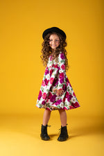 Load image into Gallery viewer, Rock Your Baby - Luna Long Sleeve Goldie Dress
