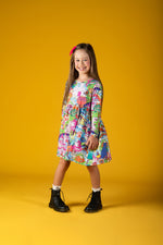 Load image into Gallery viewer, Rock Your Baby - My Wonderland Long Sleeve Dress
