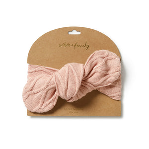 Wilson & Frenchy - Knitte Cable Headband - Rose