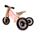 Load image into Gallery viewer, Kinderfeets - 2-in-1 Tiny Tot PLUS Tricycle &amp; Balance Bike (Rose)
