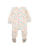Load image into Gallery viewer, Fox &amp; Finch - Daisy Print Long Sleeve Zip Onesie
