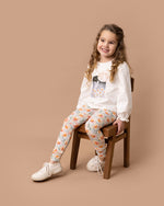 Load image into Gallery viewer, Fox &amp; Finch - Daisy Print Leggings - Midnight Daisy
