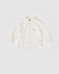 PRE ORDER - Goldir + Ace - Bondi Linen Shirt - White