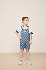Load image into Gallery viewer, Goldie + Ace - Burton Washed Denim Overalls - Vintage
