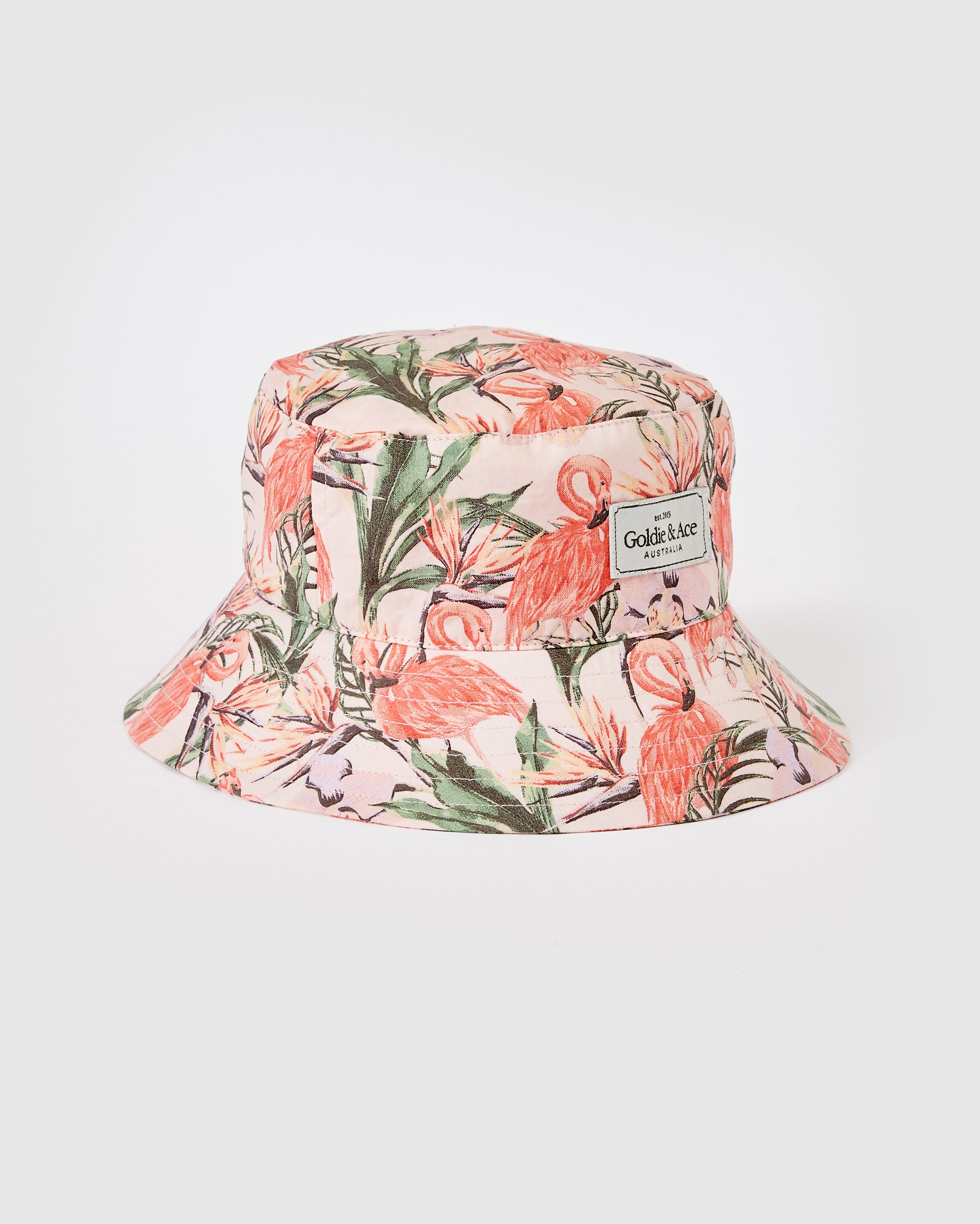 Goldie + Ace - Goldie Cotton Bucket Hat - Flamingo Pink