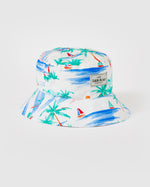 Load image into Gallery viewer, Goldie + Ace - Goldie Cotton Bucket Hat - Paradise White
