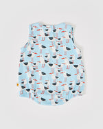 Load image into Gallery viewer, PRE ORDER - Goldie + Ace - Seagulls Print Bubble Romper - Blue
