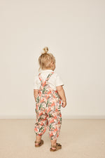 Load image into Gallery viewer, PRE ORDER - Goldie + Ace - Tilly Cotton Overalls - Flamingo Pink
