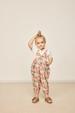Load image into Gallery viewer, PRE ORDER - Goldie + Ace - Tilly Cotton Overalls - Flamingo Pink
