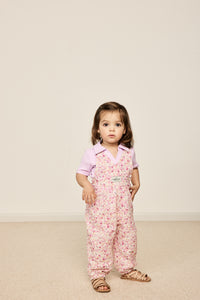 Goldie + Ace - Tilly Overalls - Pink Floral