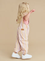 Load image into Gallery viewer, Huxbaby - Vintage Stripe Overalls
