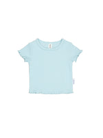Load image into Gallery viewer, Huxbaby - Dusty Sky Rib Tee

