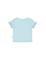 Load image into Gallery viewer, Huxbaby - Dusty Sky Rib Tee
