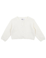 Load image into Gallery viewer, Bebe - White Scalloped Edge Cardigan
