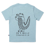 Load image into Gallery viewer, PRE ORDER - Later Alligator Tee - Aqua Marle
