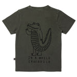 Load image into Gallery viewer, PRE ORDER - Minti - Aliigator Tee - Olive Wash
