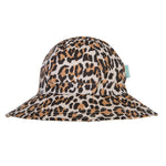 Load image into Gallery viewer, Acorn - Leopard Wide Brim Sunhat - Navy Floral
