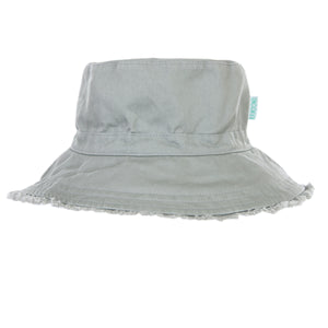 Acorn - Khaki Frayed Bucket Hat - Khaki