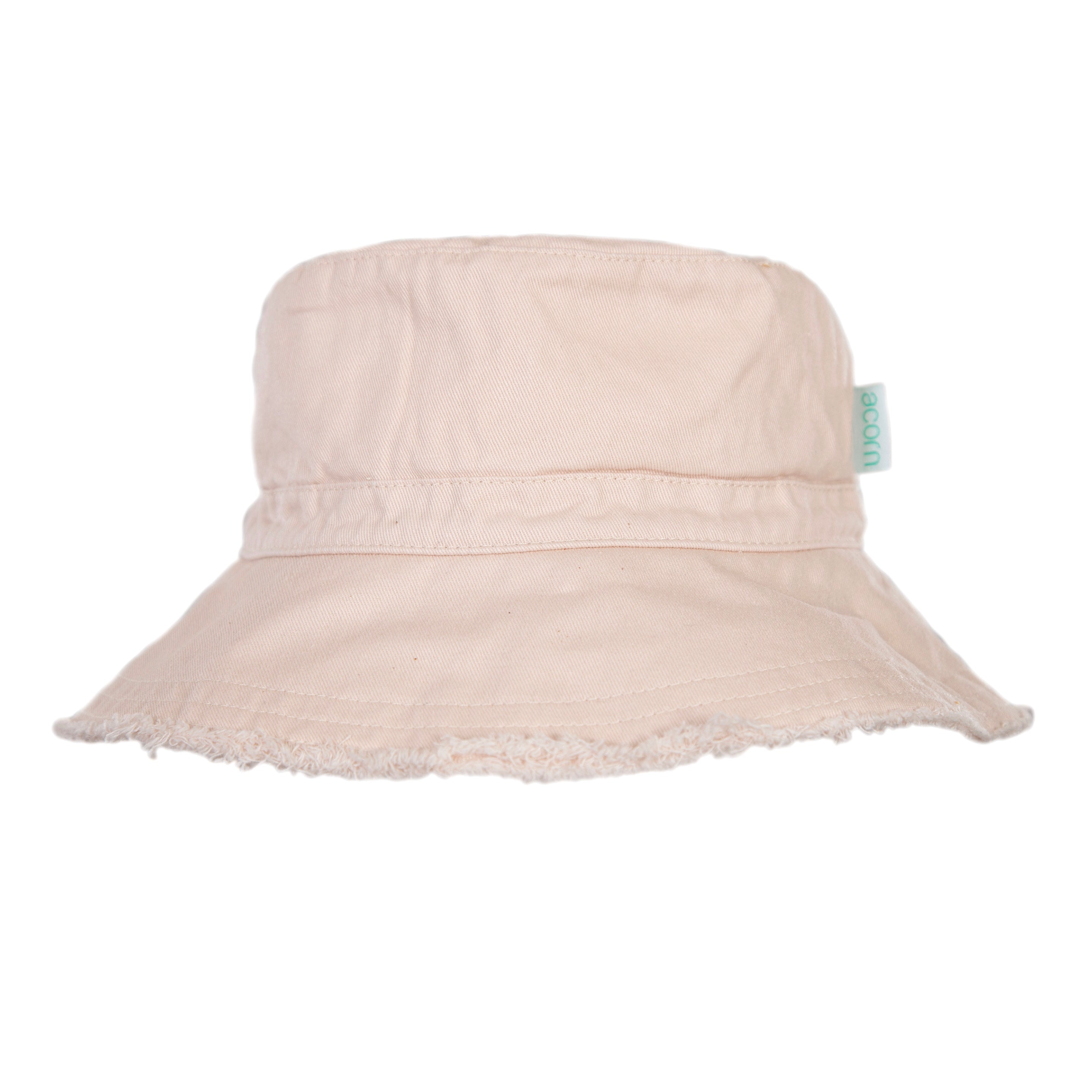 Acorn - Vanilla Frayed Bucket Hat - Vanilla