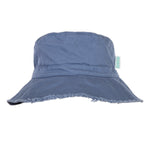 Load image into Gallery viewer, Acorn - Blue Frayed Bucket Hat - Sky Blue
