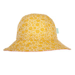 Load image into Gallery viewer, Acorn - Sunset Garden Wide Brim Sunhat - Gold and Cream
