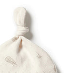 Load image into Gallery viewer, Wilson &amp; Frenchy - Organic Pointelle Knot Hat - Little Acorn
