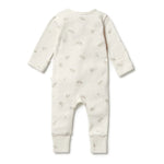 Load image into Gallery viewer, Wilson &amp; Frenchy - Organic Pointelle Zipsuit with Feet - Little Acorn

