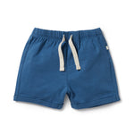 Load image into Gallery viewer, Wilson &amp; Frenchy - Dark Blue Organic Tie Front Short
