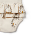 Load image into Gallery viewer, Wilson &amp; Frenchy - Shine On Me Organic Ruffle Bodysuit
