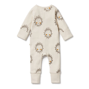 Wilson & Frenchy - Shine On Me Organic Zipsuit with Feet