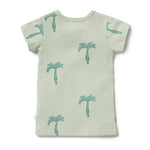 Load image into Gallery viewer, Wilson &amp; Frenchy - Palm Tree Organic Rib Tee
