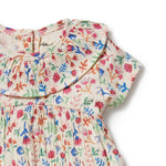 Load image into Gallery viewer, Wilson &amp; Frenchy - Tropical Garden Crinkle Ruffle Dress
