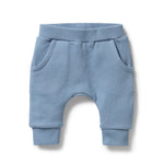 Load image into Gallery viewer, Wilson &amp; Frenchy - Storm Blue Organic Quilted Pant
