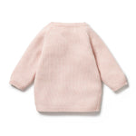 Load image into Gallery viewer, Wilson &amp; Frenchy - Pink Knitted Pointelle Kimono Cardigan
