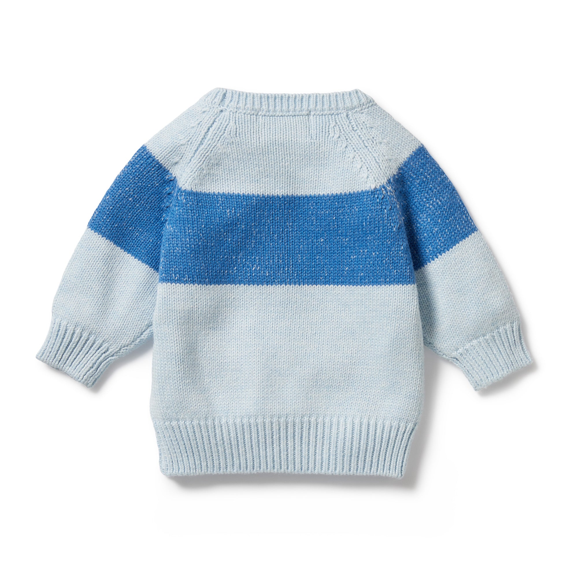 Wilson & Frenchy - Bluebell Fleck knitted Stripe Jumper