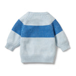 Load image into Gallery viewer, Wilson &amp; Frenchy - Bluebell Fleck knitted Stripe Jumper
